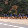Taiko Drum group at Km 16