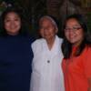 Sr. Marcia flanked by May Mediano and Stella Peyton