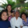 Sr. Marcia with May Mediano,  Arlene Ruiz and Danette Ergina.