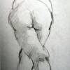 nude study for painting -- pencil