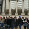 Sitting infront of Millenium Park. L - R: Cecilia Mangali-Mueller, Ruth Mosqueda-Lim, Alison Christine Duterte-Patron, Mylah Escalante-Naggar, Cecily Laurito-Nelson,  Beth Canoy-Franco, Alexis Abella-Ytell, Rebecca Lim-Flores, Marilou Cruz-Rodriguez 
